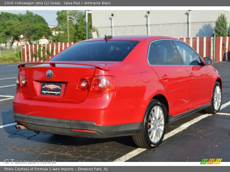 Salsa Red / Anthracite Black 2006 Volkswagen Jetta GLI Sedan