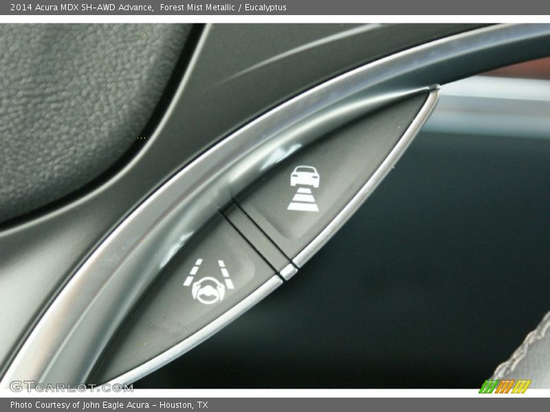 Forest Mist Metallic / Eucalyptus 2014 Acura MDX SH-AWD Advance
