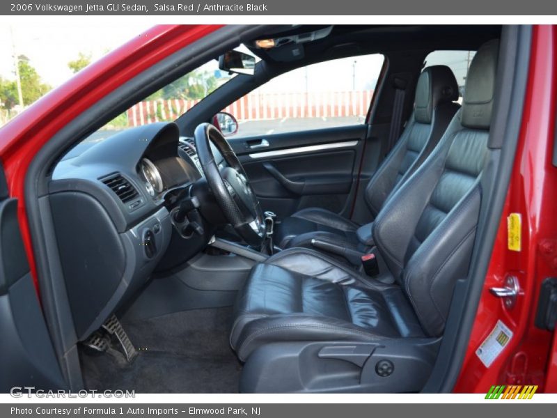 Salsa Red / Anthracite Black 2006 Volkswagen Jetta GLI Sedan