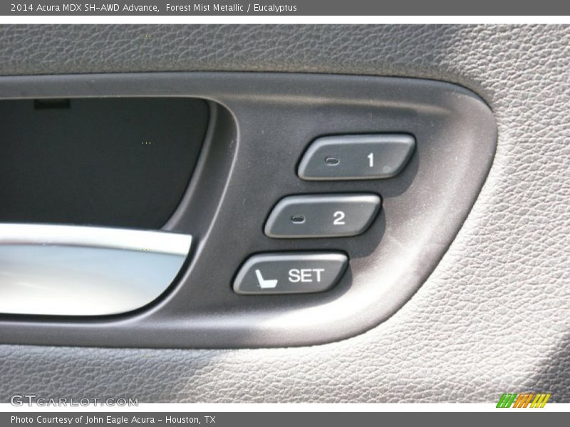Forest Mist Metallic / Eucalyptus 2014 Acura MDX SH-AWD Advance