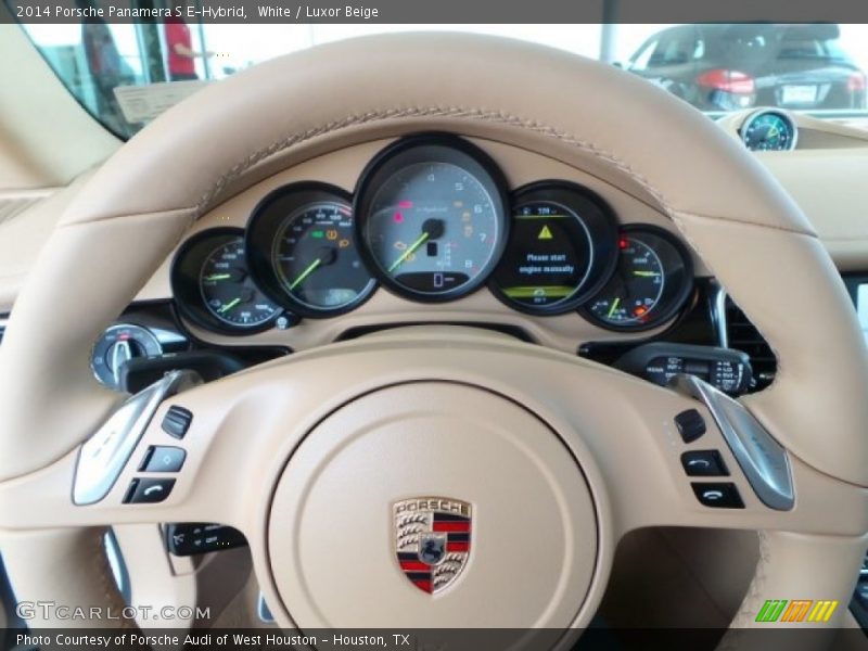  2014 Panamera S E-Hybrid Steering Wheel