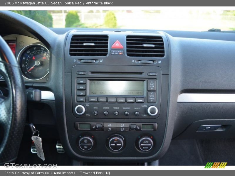 Salsa Red / Anthracite Black 2006 Volkswagen Jetta GLI Sedan