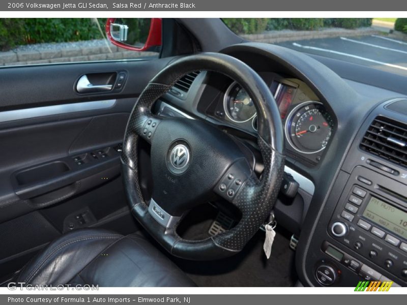 Salsa Red / Anthracite Black 2006 Volkswagen Jetta GLI Sedan