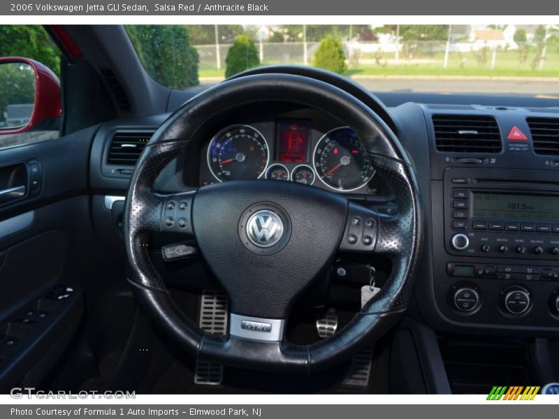 Salsa Red / Anthracite Black 2006 Volkswagen Jetta GLI Sedan