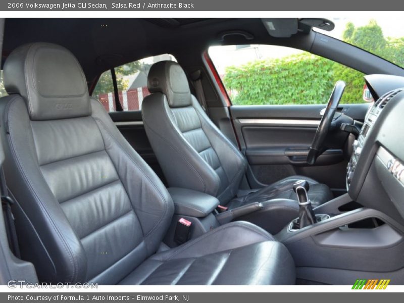 Salsa Red / Anthracite Black 2006 Volkswagen Jetta GLI Sedan