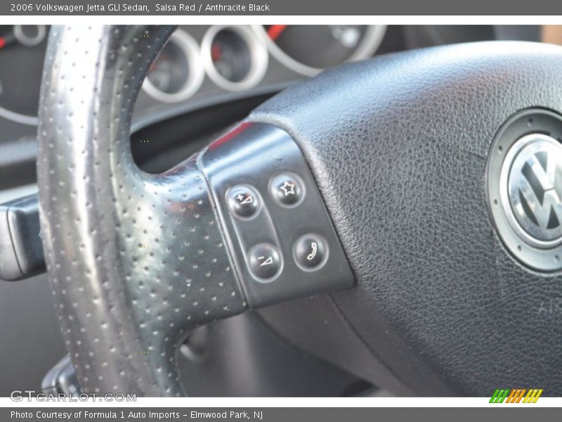 Salsa Red / Anthracite Black 2006 Volkswagen Jetta GLI Sedan
