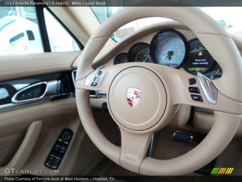  2014 Panamera S E-Hybrid Steering Wheel