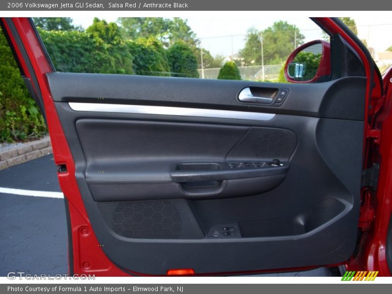 Salsa Red / Anthracite Black 2006 Volkswagen Jetta GLI Sedan