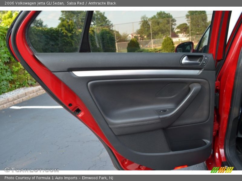 Salsa Red / Anthracite Black 2006 Volkswagen Jetta GLI Sedan