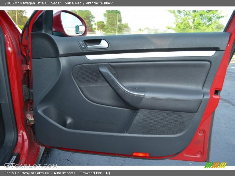 Salsa Red / Anthracite Black 2006 Volkswagen Jetta GLI Sedan