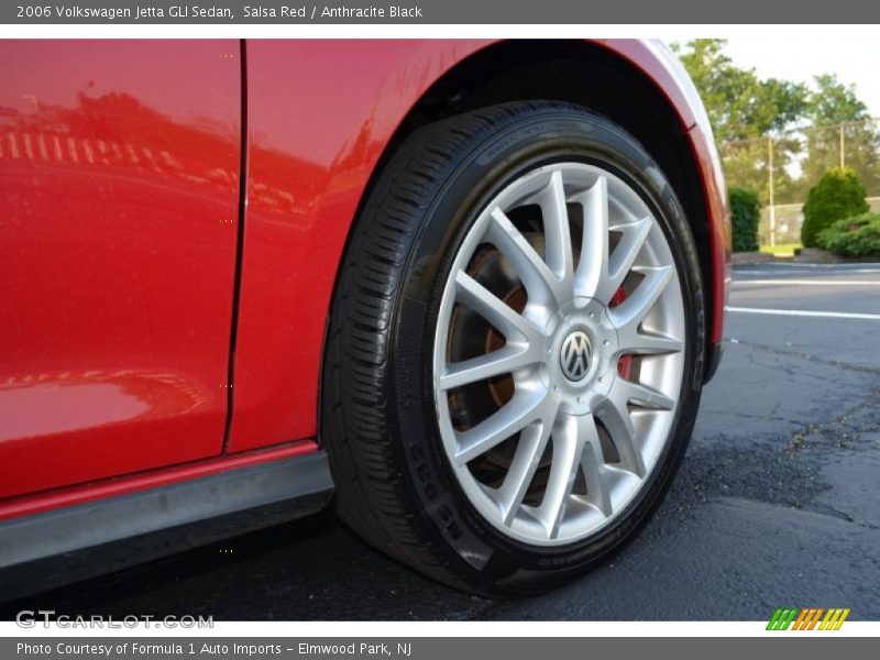 Salsa Red / Anthracite Black 2006 Volkswagen Jetta GLI Sedan