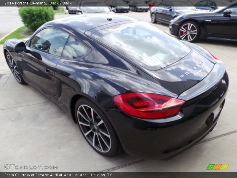 Black / Black 2014 Porsche Cayman S