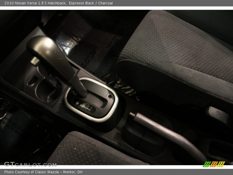 Espresso Black / Charcoal 2010 Nissan Versa 1.8 S Hatchback