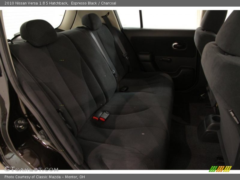 Espresso Black / Charcoal 2010 Nissan Versa 1.8 S Hatchback