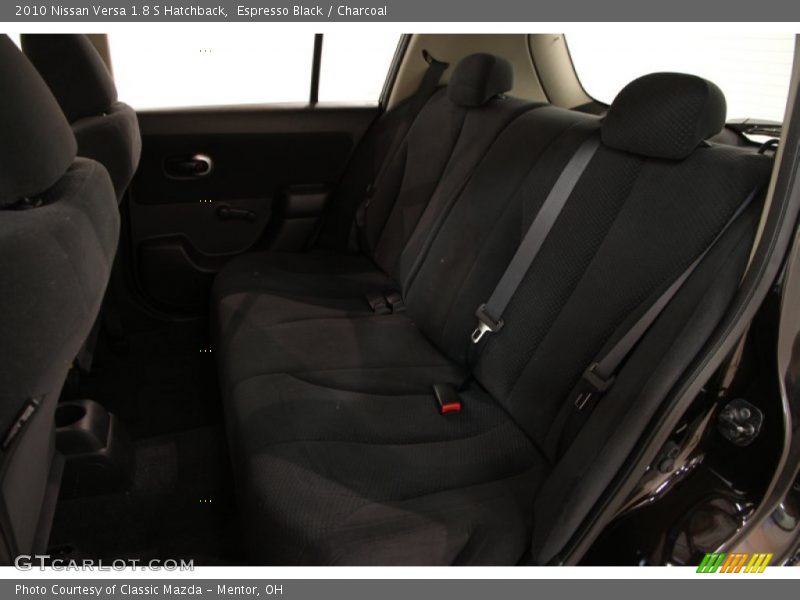Espresso Black / Charcoal 2010 Nissan Versa 1.8 S Hatchback