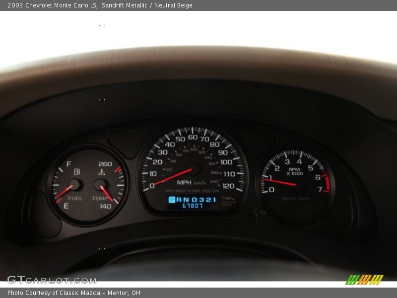  2003 Monte Carlo LS LS Gauges