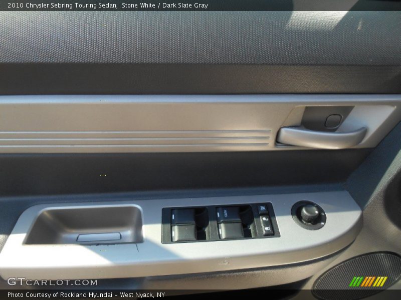 Stone White / Dark Slate Gray 2010 Chrysler Sebring Touring Sedan