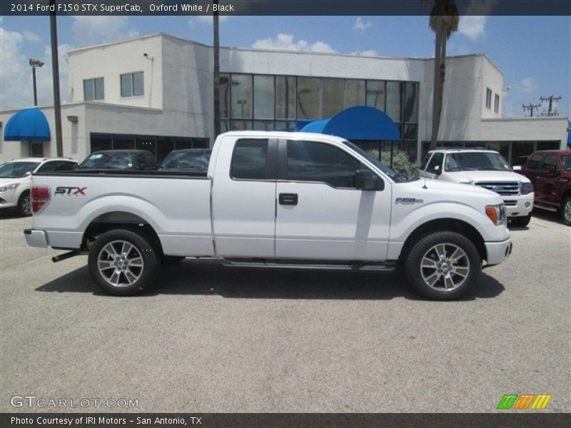 Oxford White / Black 2014 Ford F150 STX SuperCab