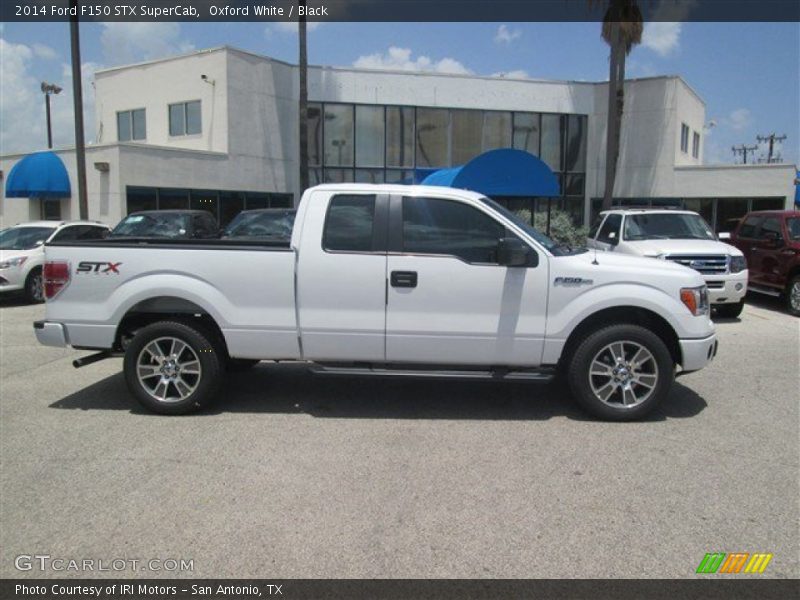 Oxford White / Black 2014 Ford F150 STX SuperCab