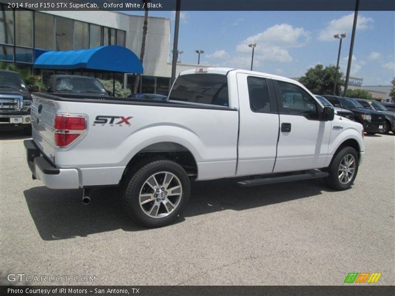 Oxford White / Black 2014 Ford F150 STX SuperCab