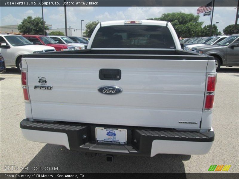 Oxford White / Black 2014 Ford F150 STX SuperCab