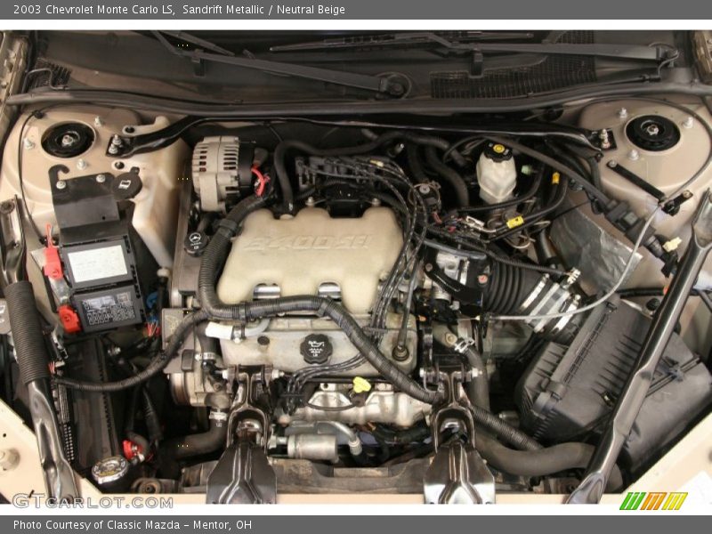  2003 Monte Carlo LS Engine - 3.4 Liter OHV 12 Valve V6