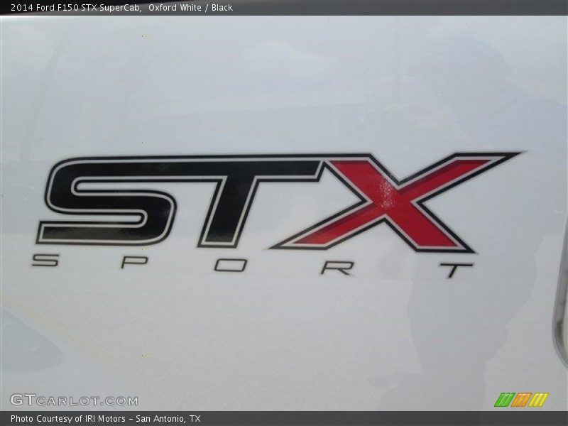 Oxford White / Black 2014 Ford F150 STX SuperCab