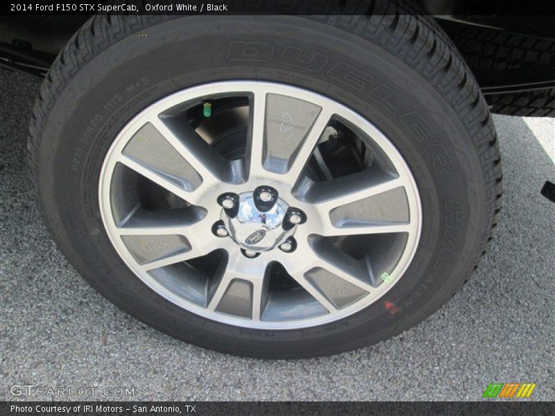Oxford White / Black 2014 Ford F150 STX SuperCab