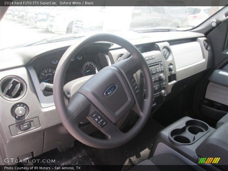 Oxford White / Black 2014 Ford F150 STX SuperCab