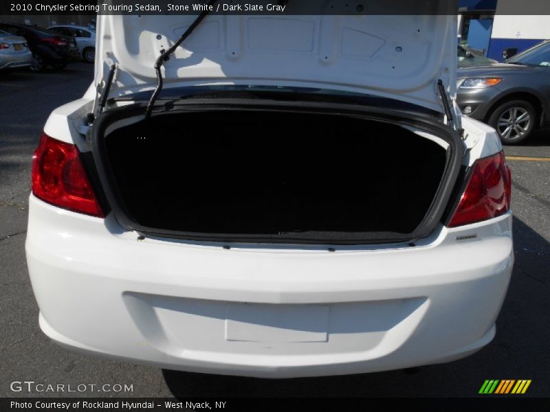 Stone White / Dark Slate Gray 2010 Chrysler Sebring Touring Sedan