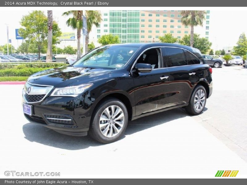 Crystal Black Pearl / Ebony 2014 Acura MDX Technology