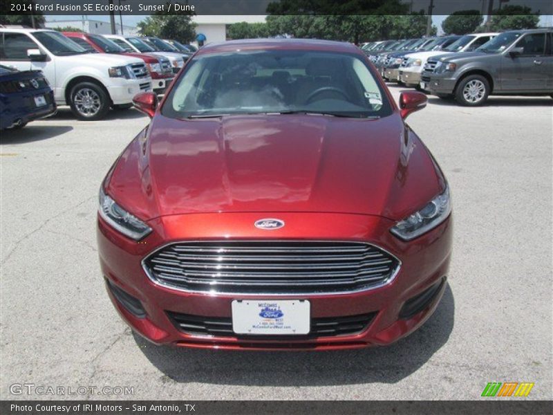 Sunset / Dune 2014 Ford Fusion SE EcoBoost