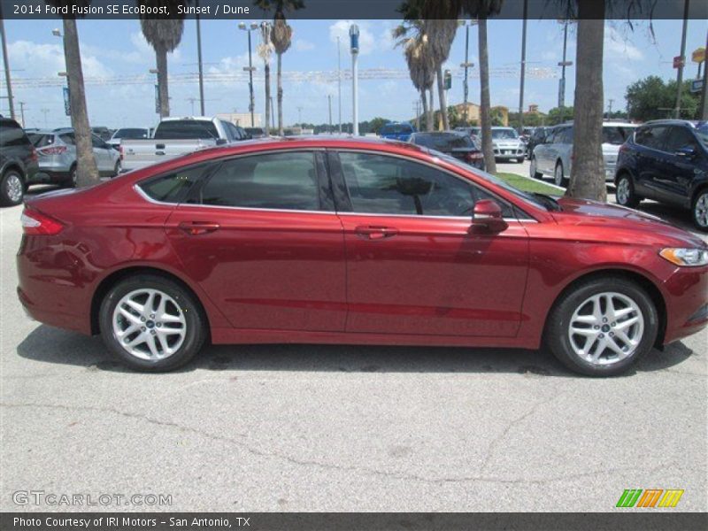 Sunset / Dune 2014 Ford Fusion SE EcoBoost