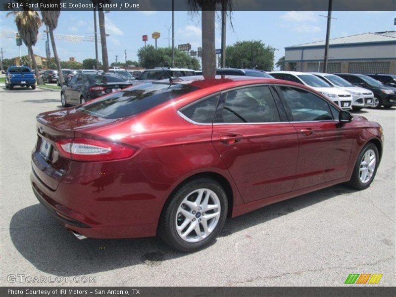 Sunset / Dune 2014 Ford Fusion SE EcoBoost