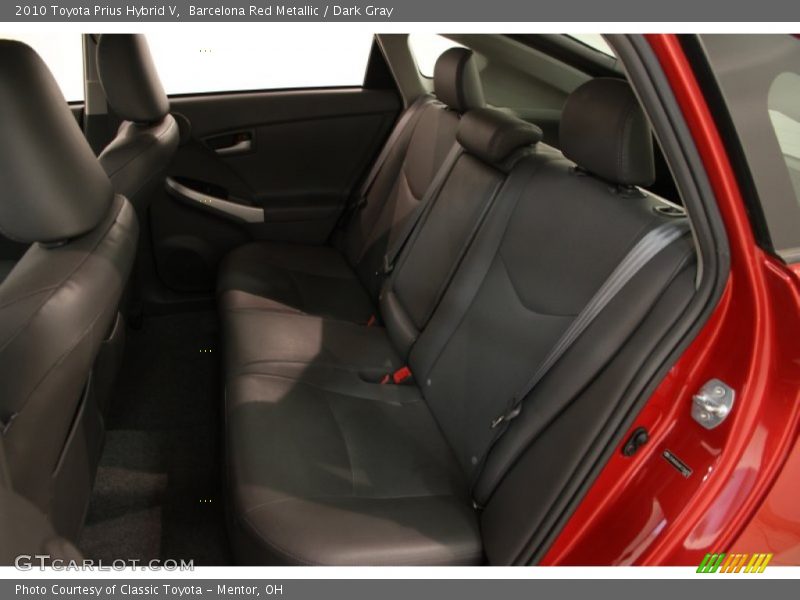 Barcelona Red Metallic / Dark Gray 2010 Toyota Prius Hybrid V