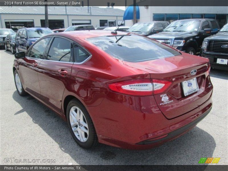 Sunset / Dune 2014 Ford Fusion SE EcoBoost