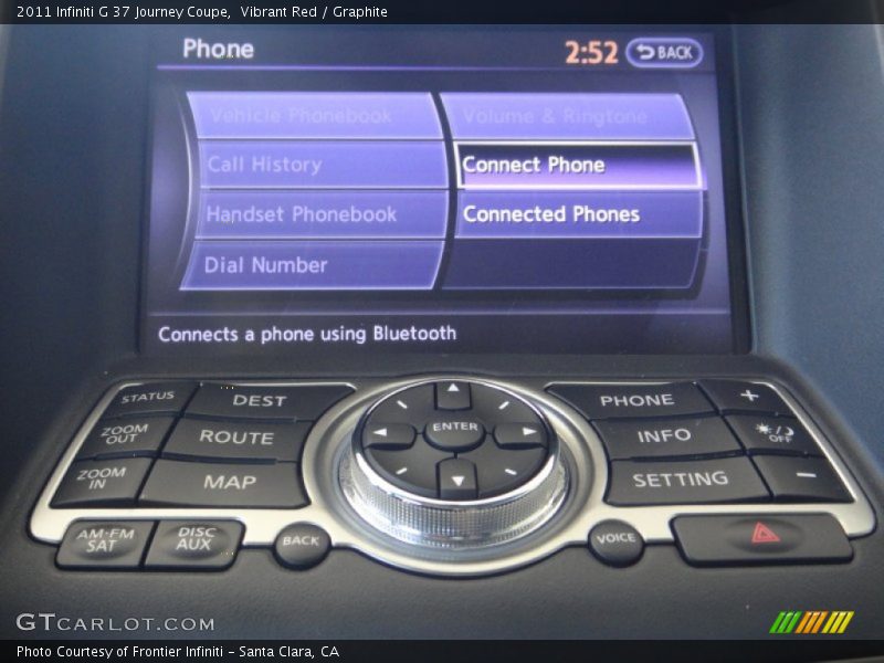 Vibrant Red / Graphite 2011 Infiniti G 37 Journey Coupe