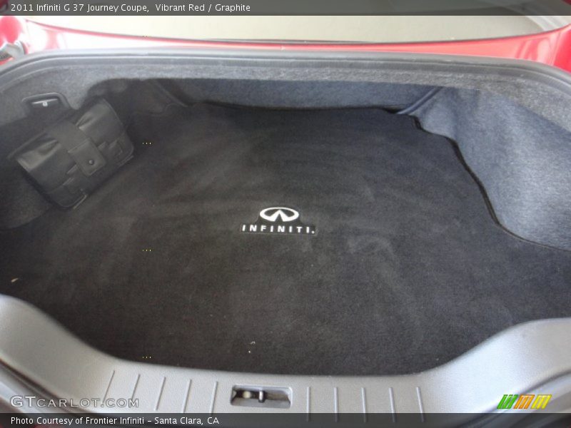 Vibrant Red / Graphite 2011 Infiniti G 37 Journey Coupe