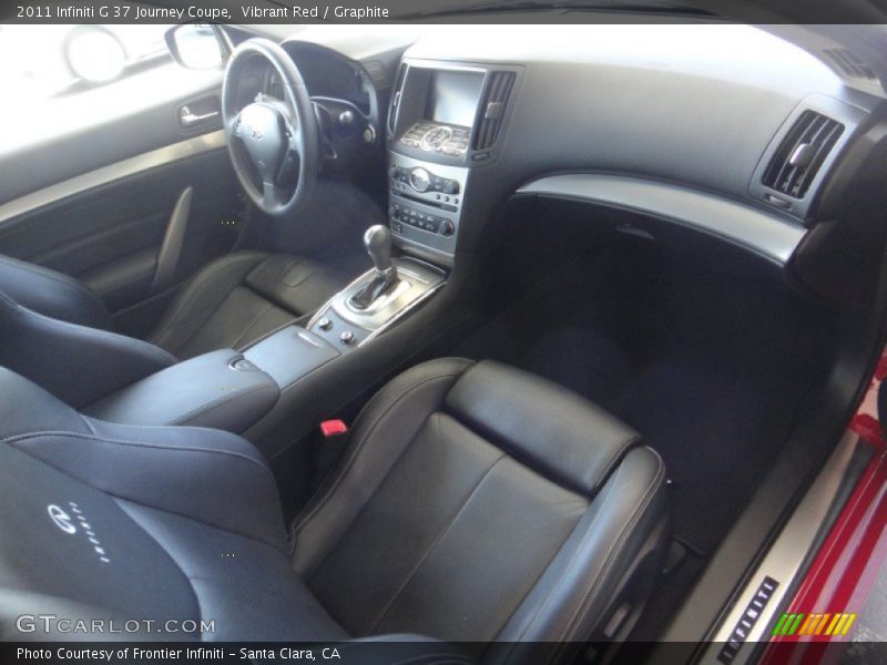 Vibrant Red / Graphite 2011 Infiniti G 37 Journey Coupe