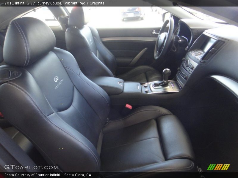Vibrant Red / Graphite 2011 Infiniti G 37 Journey Coupe