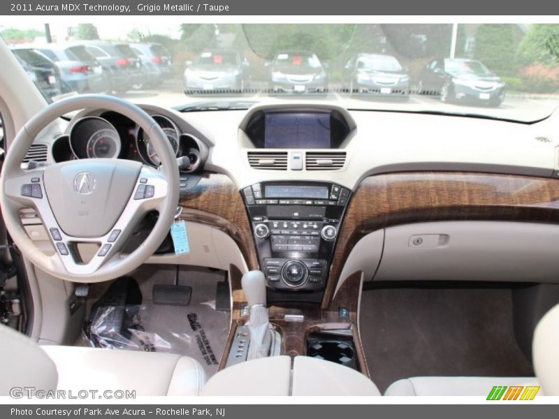 Grigio Metallic / Taupe 2011 Acura MDX Technology