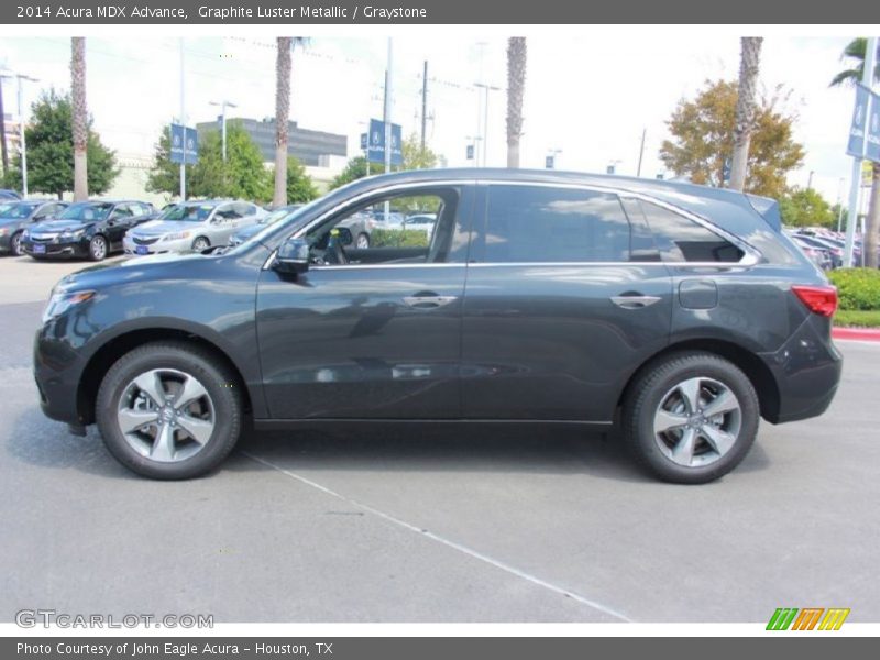Graphite Luster Metallic / Graystone 2014 Acura MDX Advance