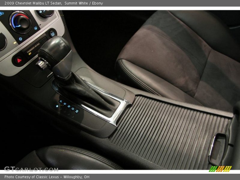Summit White / Ebony 2009 Chevrolet Malibu LT Sedan