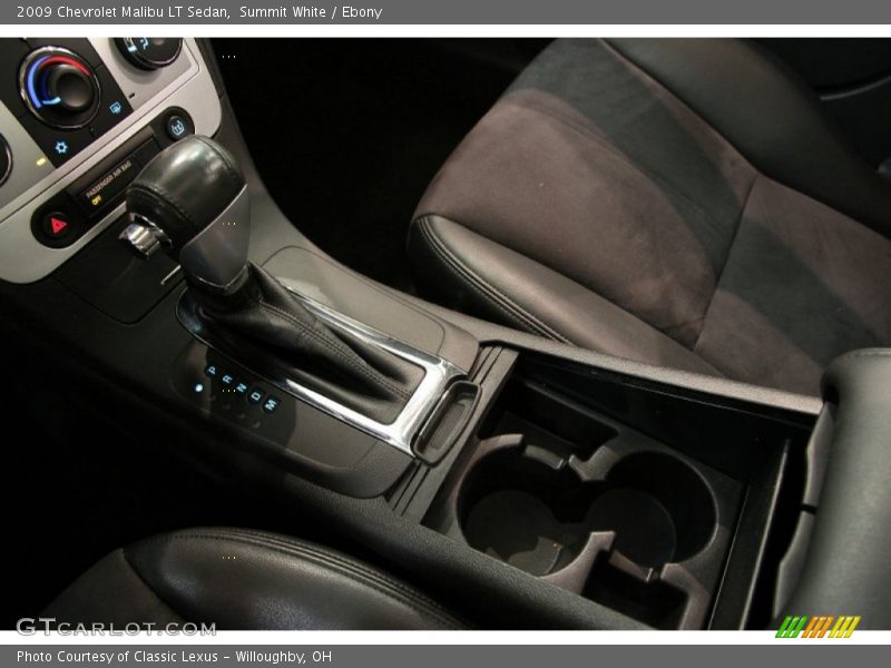 Summit White / Ebony 2009 Chevrolet Malibu LT Sedan
