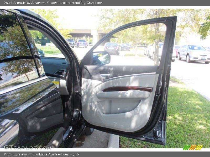 Graphite Luster Metallic / Graystone 2014 Acura MDX Advance