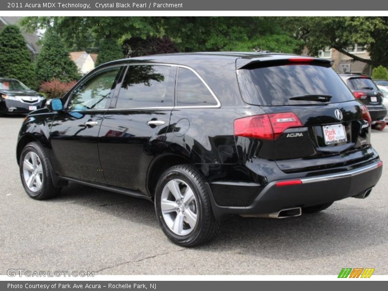 Crystal Black Pearl / Parchment 2011 Acura MDX Technology