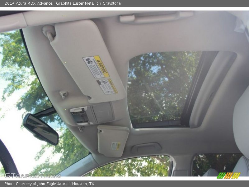 Graphite Luster Metallic / Graystone 2014 Acura MDX Advance