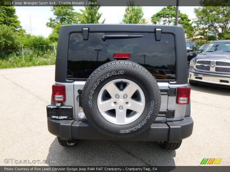 Granite Metallic / Black 2014 Jeep Wrangler Sport 4x4
