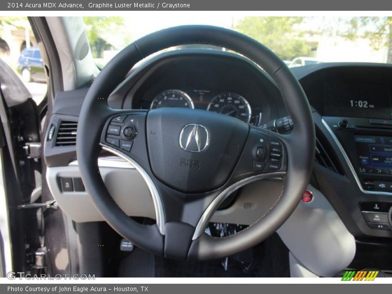 Graphite Luster Metallic / Graystone 2014 Acura MDX Advance