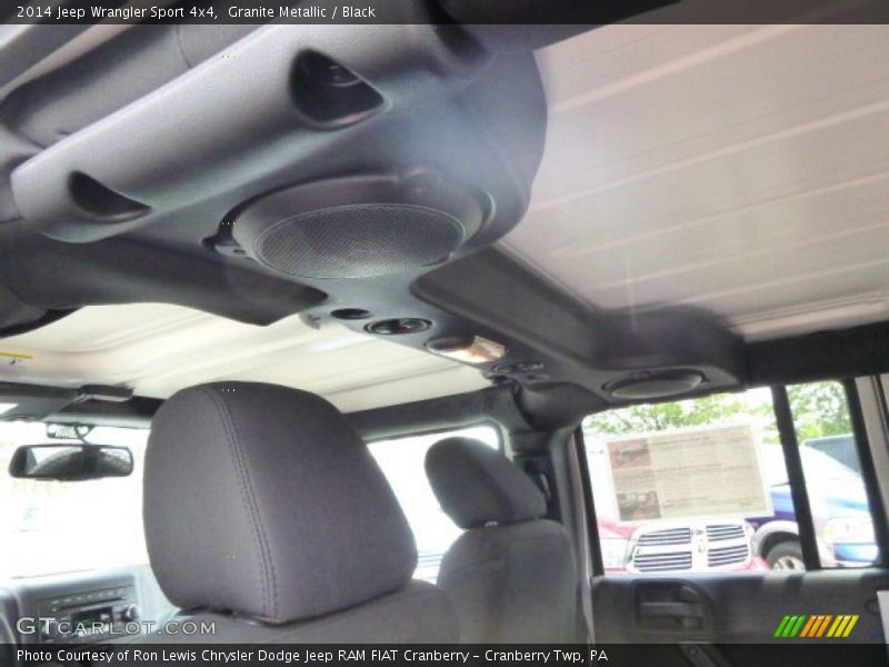 Granite Metallic / Black 2014 Jeep Wrangler Sport 4x4